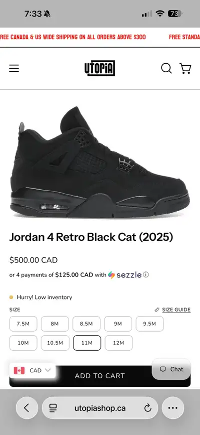 Jordan 4 BlackCat, View more