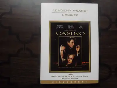 "Casino" (Robert De Niro) Widescreen Version DVD I have for sale the 10 Anniversary Edition "Casino"...