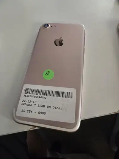 ROSE GOLD APPLE IPHONE 7 UNLOCKED SALE/TRADE, View more
