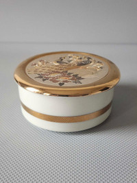 Japanese Chokin Real gold Jewelry/ Trinket Box