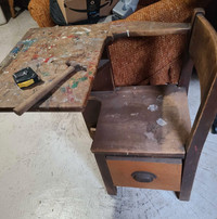 Children's Wooden Desk