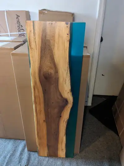 BRAND NEW River Epoxy Table / Tabletop (48” x 12"), View more