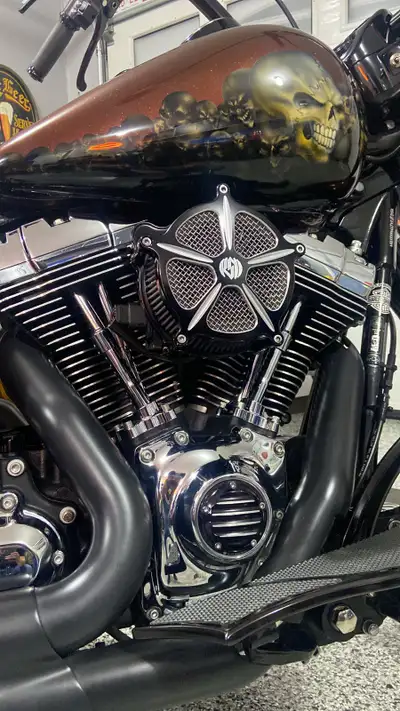 2009 Custom Road King. Must be seen to be appreciated. Potential trades and cash considered. $17,500...