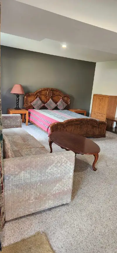 Furnished walkout basement with separate entrance. Kitchen and attached washroom. Near boardwalk pla...