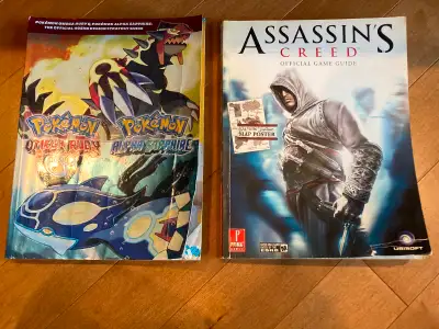 Assassin's Creed $5 Pokemon $8 Warcraft III $10 Assassin's Creed Revelations $5
