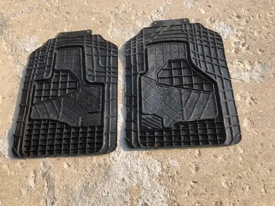 4 rubber car mats $5 and $25, View more