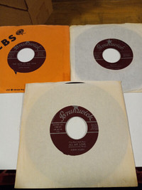 Vinyl Records 45 RPM Jackie Wilson Brunswick Original Lot of 3