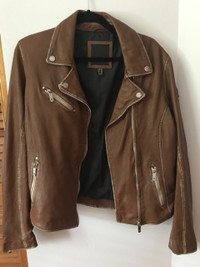 Leather jacket