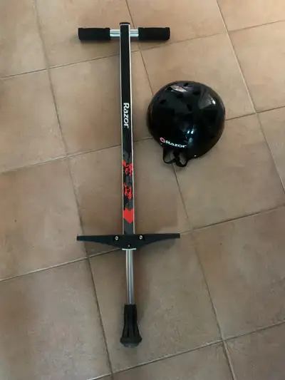 Razor Pogo with Helmet, View more