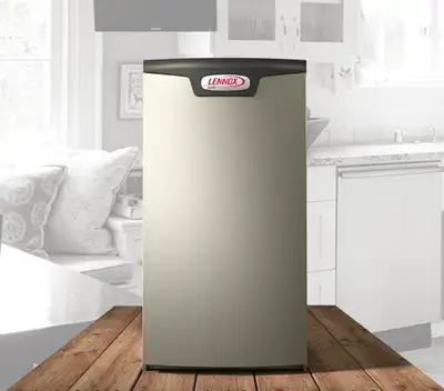 Lennox Elite Series–EL297E HIGH-EFFICIENCY, TWO-STAGE GAS FURNACE Two-stage furnace with Power Saver...