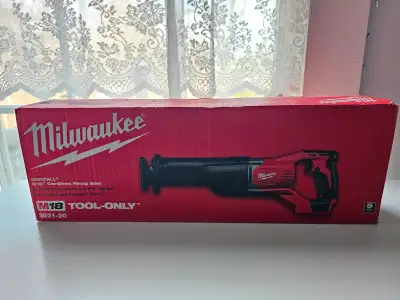 NEW Sawzall M18 Milwaukee Cordless Recip Saw 2621-20, View more