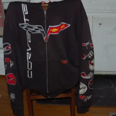 Some slight wear, zipper works fine. $60
