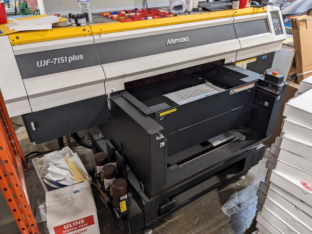 2016 MIMAKI UJF-7151 plus flatbed UV printer for PARTS in Other Business & Industrial in Kitchener / Waterloo - Image 4