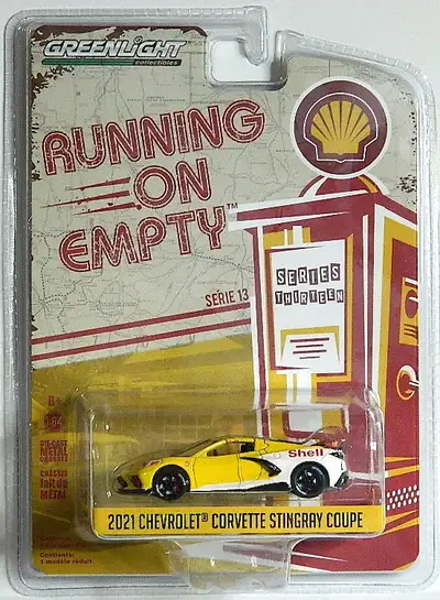 Greenlight 2021 Chevrolet Corvette Stingray Shell Diecast, View more