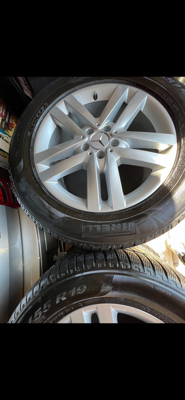 OEM Mercedes Benz rims & tires wheel set in Tires & Rims in Mississauga / Peel Region - Image 3
