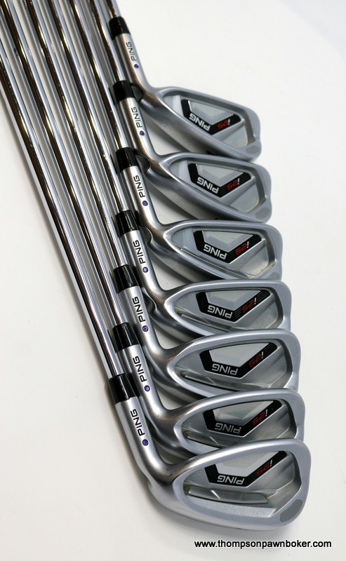 PING i25 4-9, W IRONS (7)# 11B4728(PURPLE DOT, STEEL SHAFTS) in Other in Hamilton