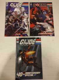 IDW G.I Joe comics snake eyes, storm shadow