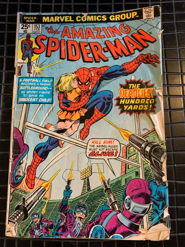 #153 the amazing Spider-Man ,1975 in Comics & Graphic Novels in Winnipeg - Image 2