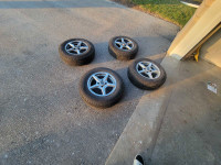 185/70/14 BRAND NEW TIRES AND RSSW RIMS FOR SALE FROM HONDA