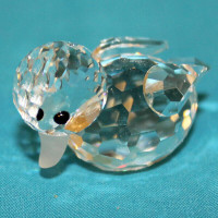 Swarovski  Crystal  MINI SWIMMING  DUCK