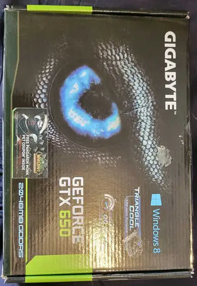 [GPU] $45 Working GeForce GTX 650 Retail Box, View more