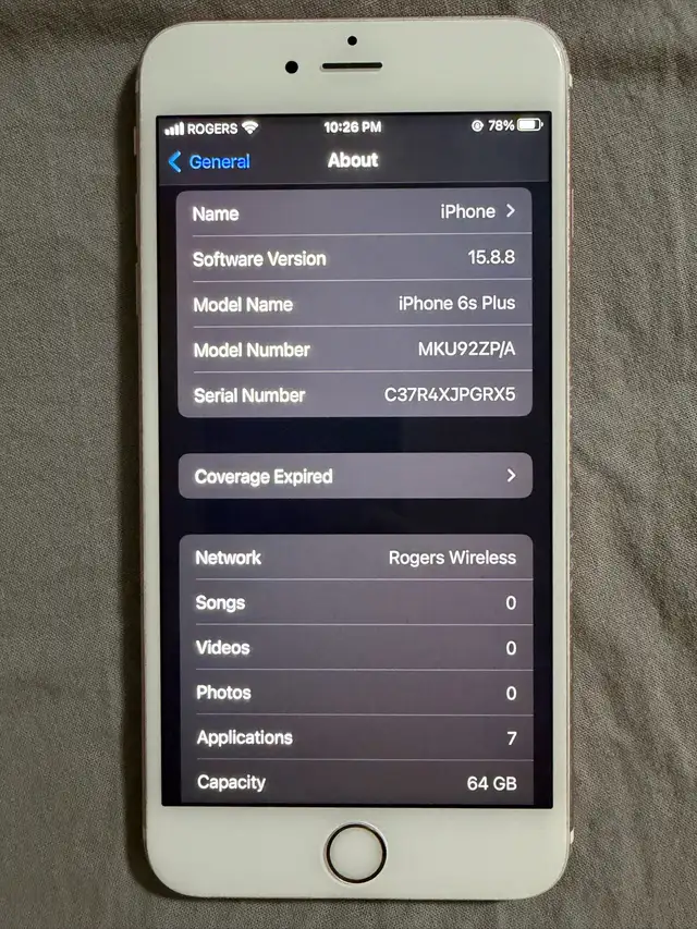 Apple iPhone 6s Plus 64GB Rose Gold Unlocked in Cell Phones in City of Toronto - Image 4