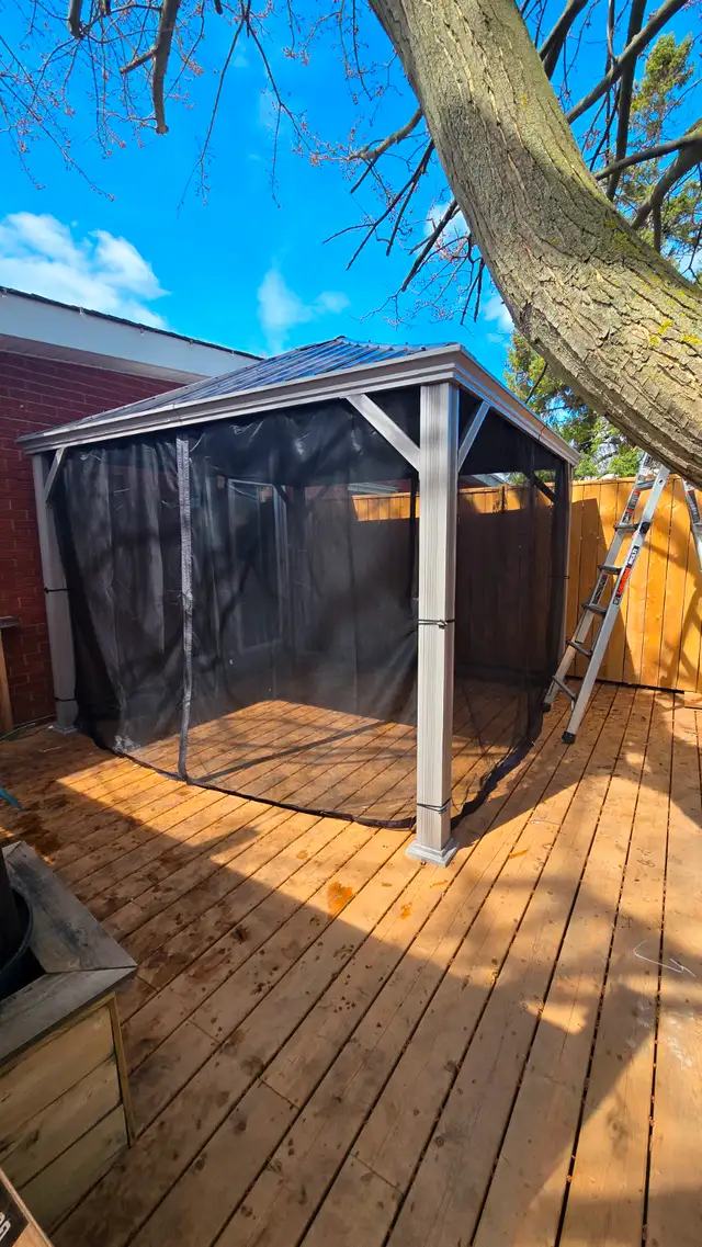 Gazebos, shed assembly and Handyman Services63804706720001120