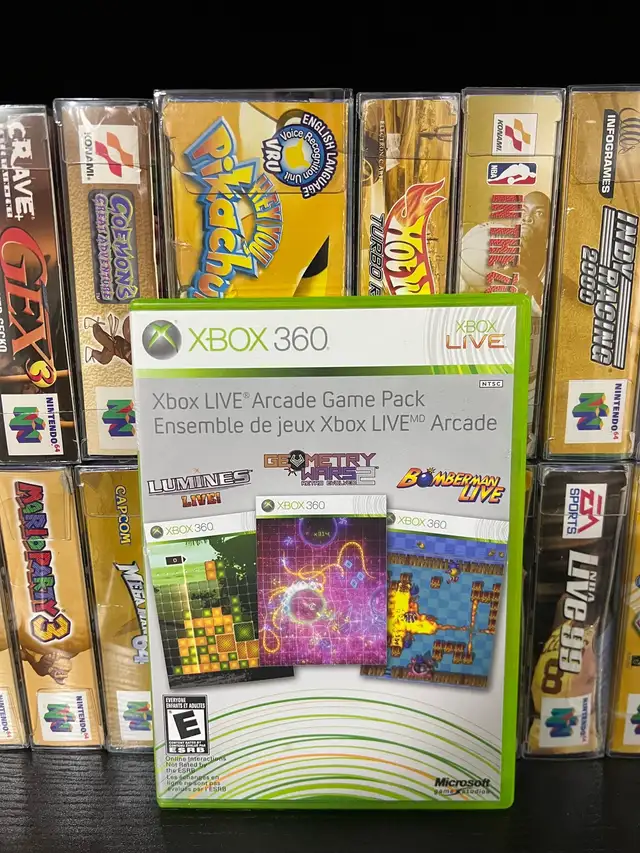 Xbox 360 Live Arcade Game Pak in XBOX 360 in Saskatoon - Image 2