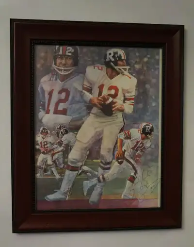 RUSS JACKSON CFL Quarterback Autographed Framed Print, View more