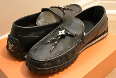 LV Louis Vuitton Racer Moccasin Shoes, View more