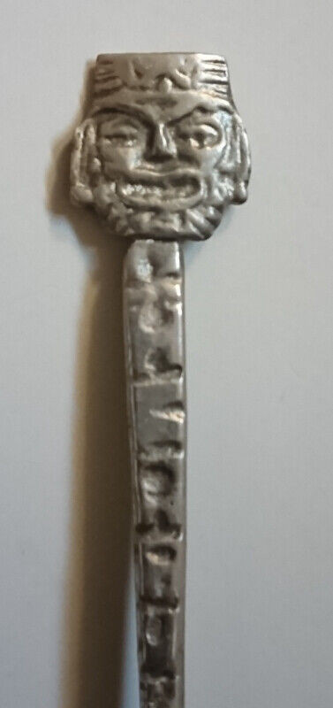 Vintage Hecho Mexico Sterling Silver Souvenir Spoon in Arts & Collectibles in Oshawa / Durham Region - Image 2