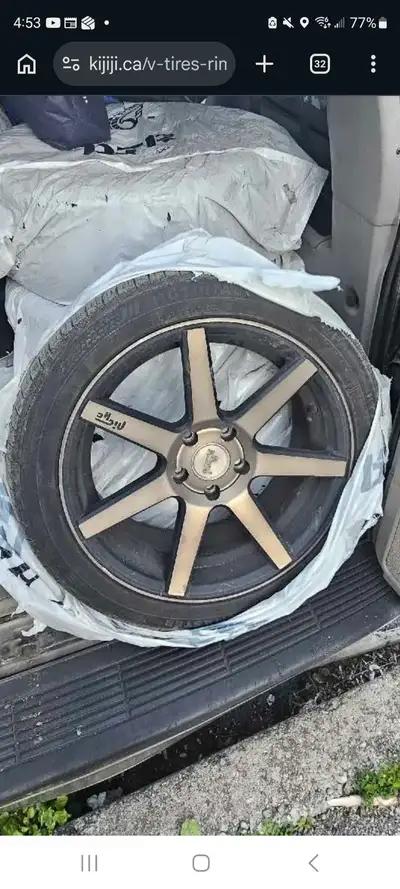 Bolt pattern 5x114.3 Tires all season 2 motomaster hydra edge all season 2 hankook all season can la...