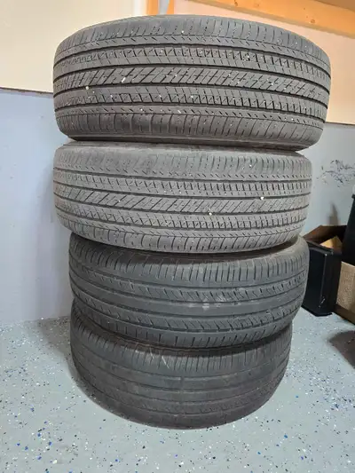 I am offering for sale a set of used all-season tires, size 225/65/R17, which were previously mounte...