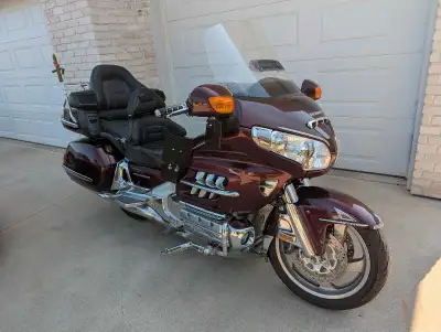 2008 Honda Goldwing with Navigation, heated seat and grips. New rear tire and battery. 86459 miles (...