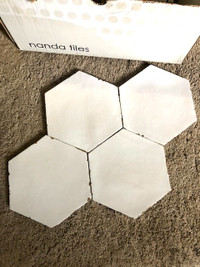 Hexagon Shape Ceramic Tiles