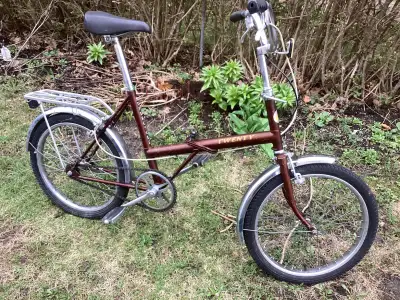 Vintage 70’s Super Cycle Folding Bike, View more