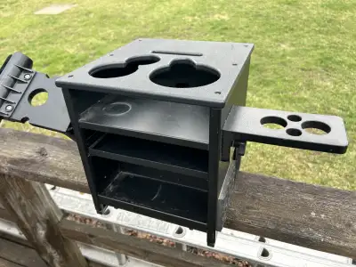 - all in one, perfect tool to declutter your boat while fishing