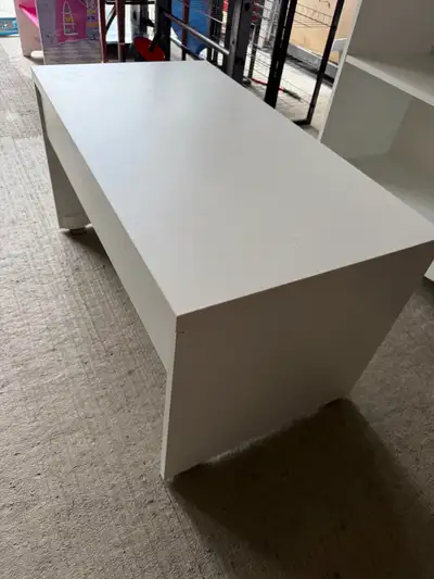Short White Kid Desk, View more