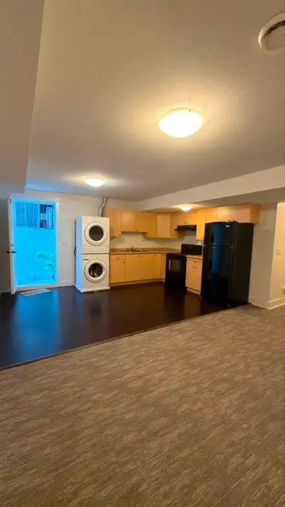 2 bedroom basement suite available for rent immediately. 1600 including utilities. Close to transit...