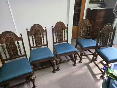 5 chaises de salle à manger vintage uniques!  dining room chairs, View more