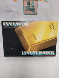 Rare 1983 vintage Investor board game