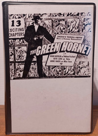 The Green Hornet 1940 Universal 13 Chapter Serial 2x VHS Tapes E