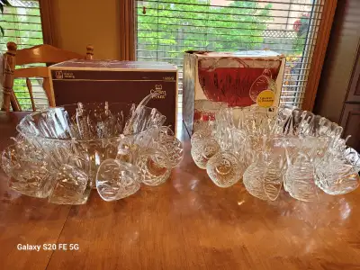 Vintage Punch Bowl Sets (EACH SET), View more