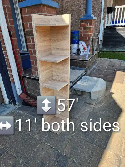 Height Corner SHELF ↕️57"×↔️11" both sides It's still availab, View more