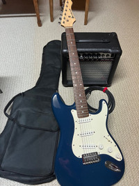 Electric guitar set.   Great condition 
