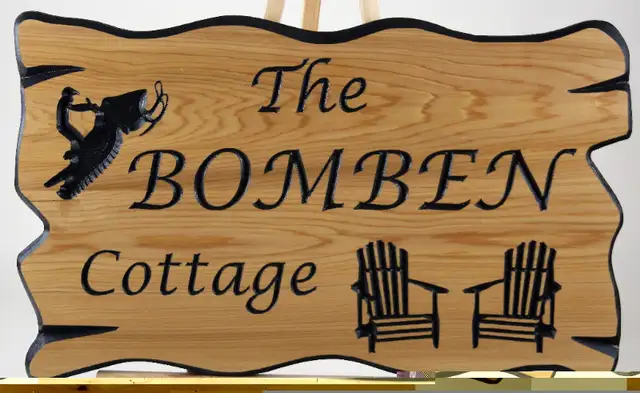 Custom Carved Select Cedar or Fir Wood Signs: Toronto in Outdoor Décor in City of Toronto - Image 5