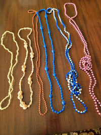 Long necklaces