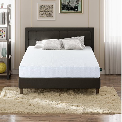 Full Size 10 Inch Green Tea Cooling Gel Memory Foam Mattress, View more