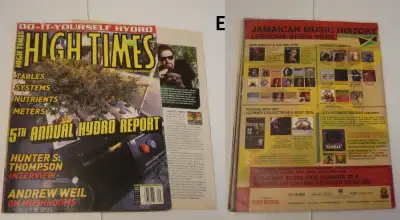 Magazine: High Times 5th Annual hydro report issue 337, View more