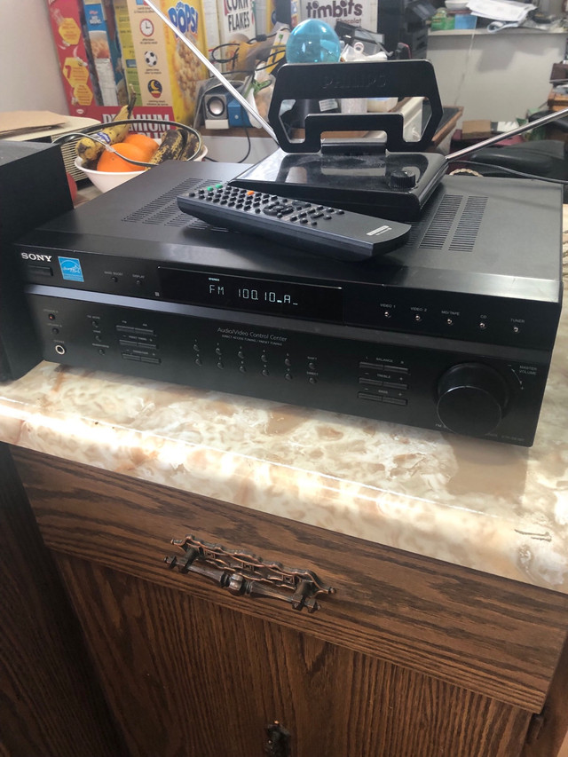 Sony STR-DE197 2.0 stereo receiver (with brand new remote)  in Speakers in Peterborough